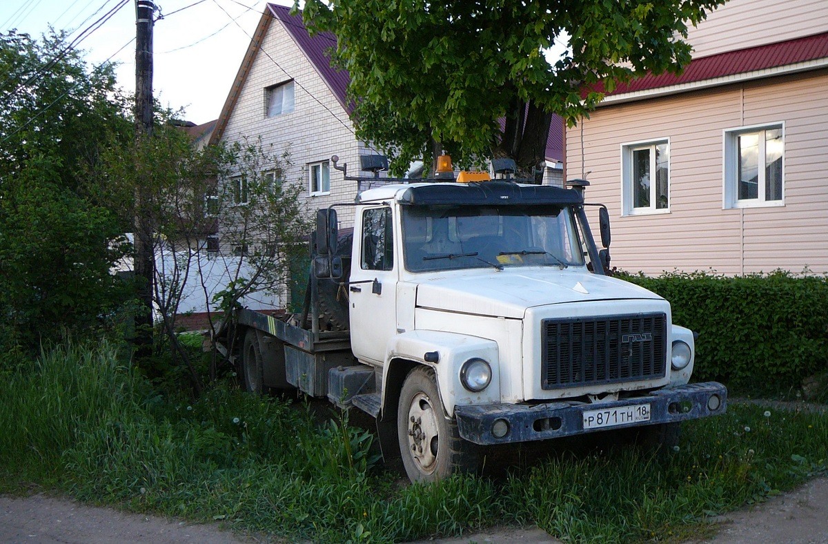 Удмуртия, № Р 871 ТН 18 — ГАЗ-3309