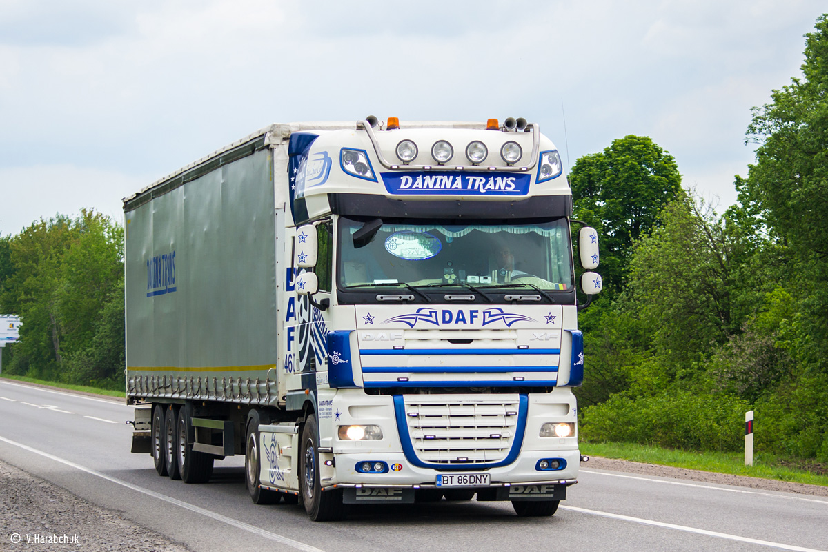 Румыния, № BT 86DNY — DAF XF105 FT