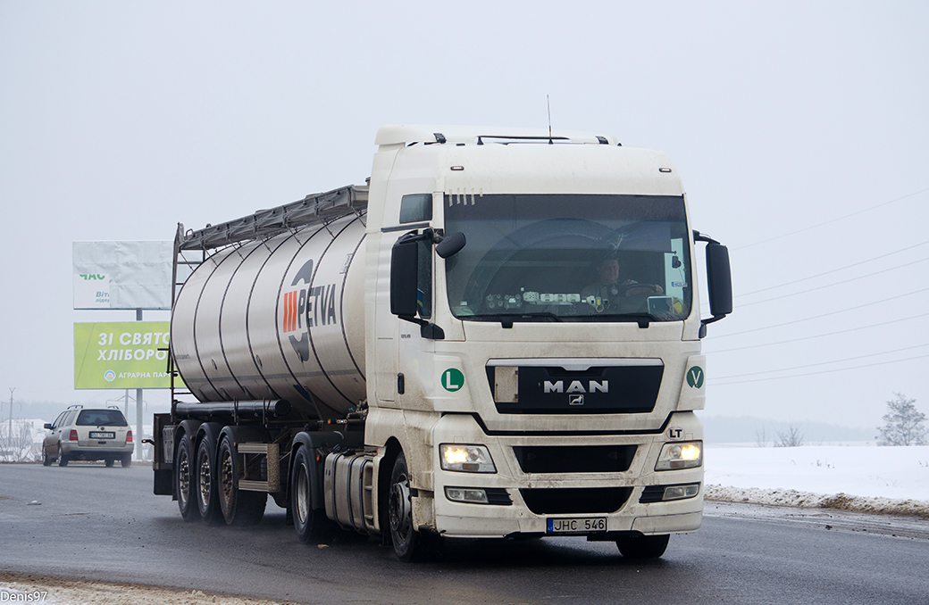 Литва, № JHC 546 — MAN TGX ('2007) 18.400