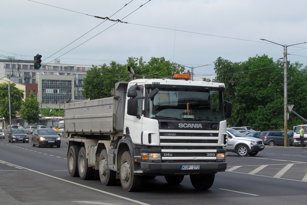 Литва, № KUP 272 — Scania ('1996) P114C Литва, № KUP 272 — Scania ('1996) P114C