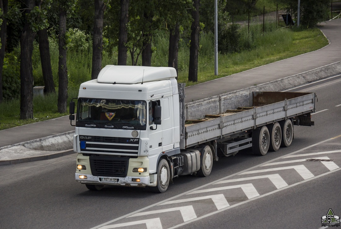 Карагандинская область, № 927 AR 09 — DAF XF95 FT
