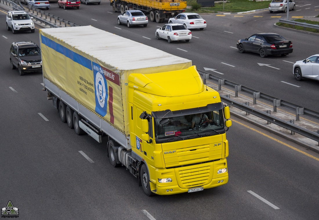 Туркестанская область, № 765 AD 13 — DAF XF105 FT