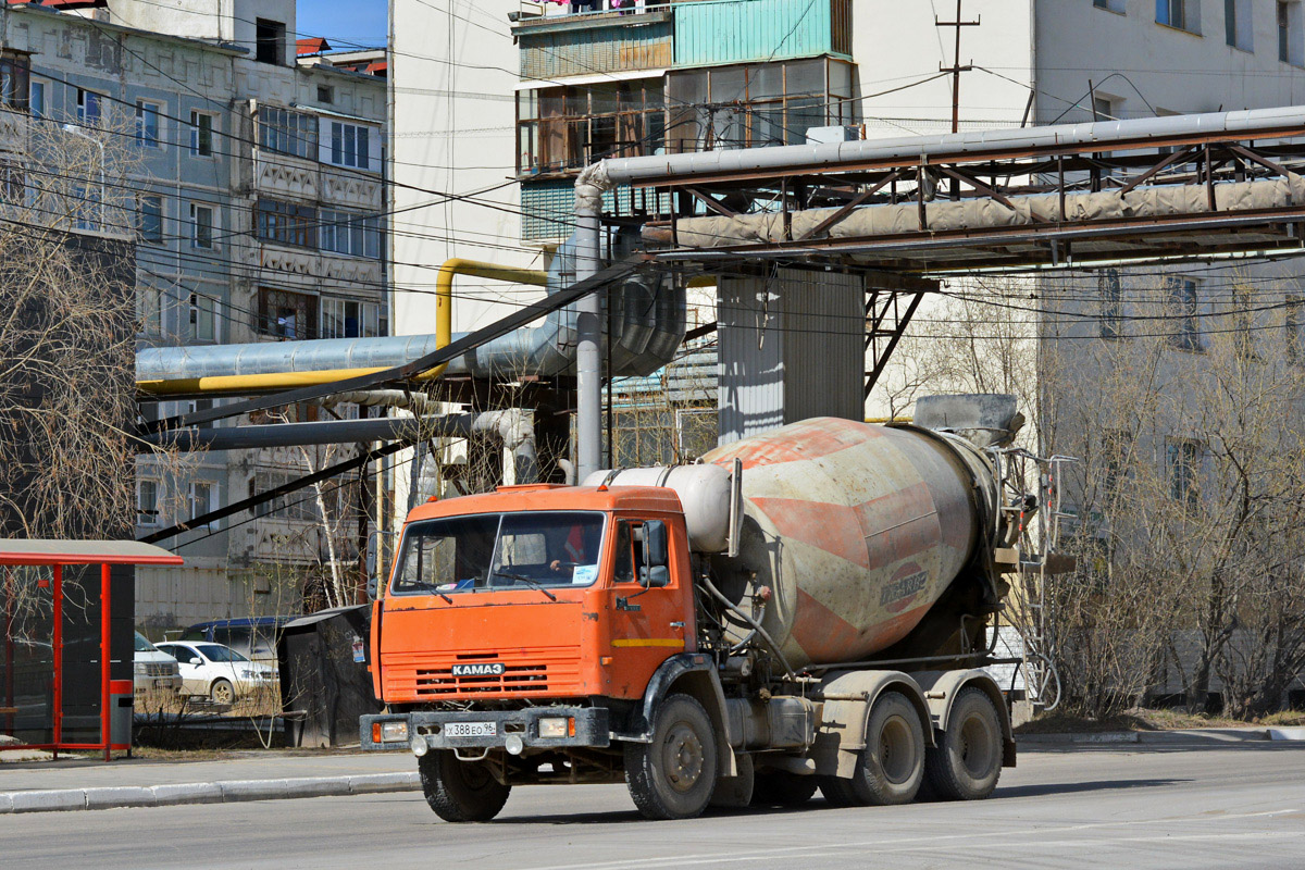 Саха (Якутия), № Х 388 ЕО 96 — КамАЗ-53229-02 [53229C]
