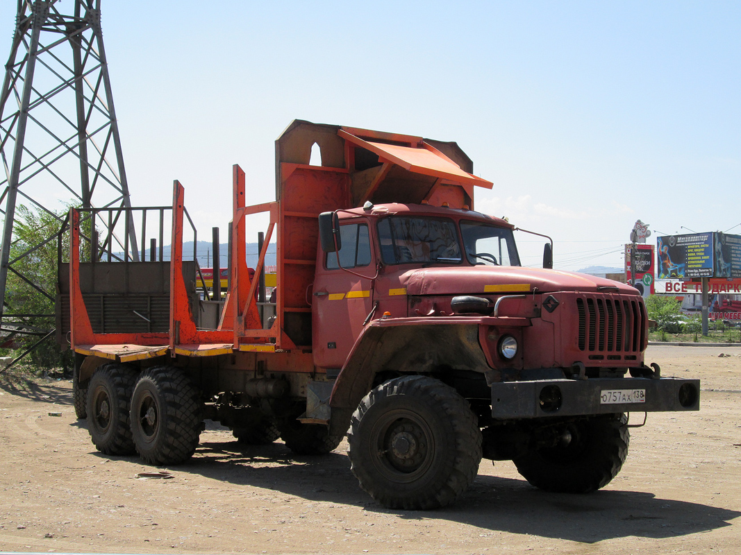 Бурятия, № О 757 АХ 138 — Урал-4320-40 Бурятия, № О 757 АХ 138 — Урал-4320-40