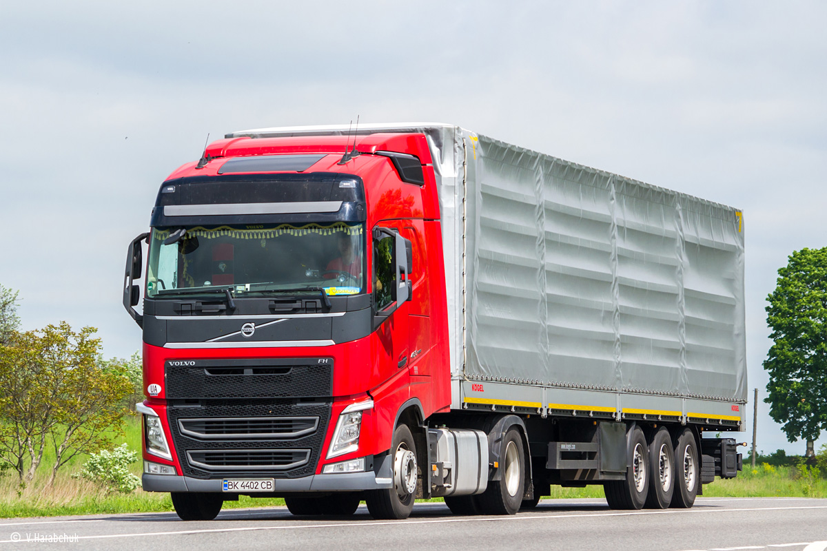 Ровненская область, № ВК 4402 СВ — Volvo ('2012) FH.460