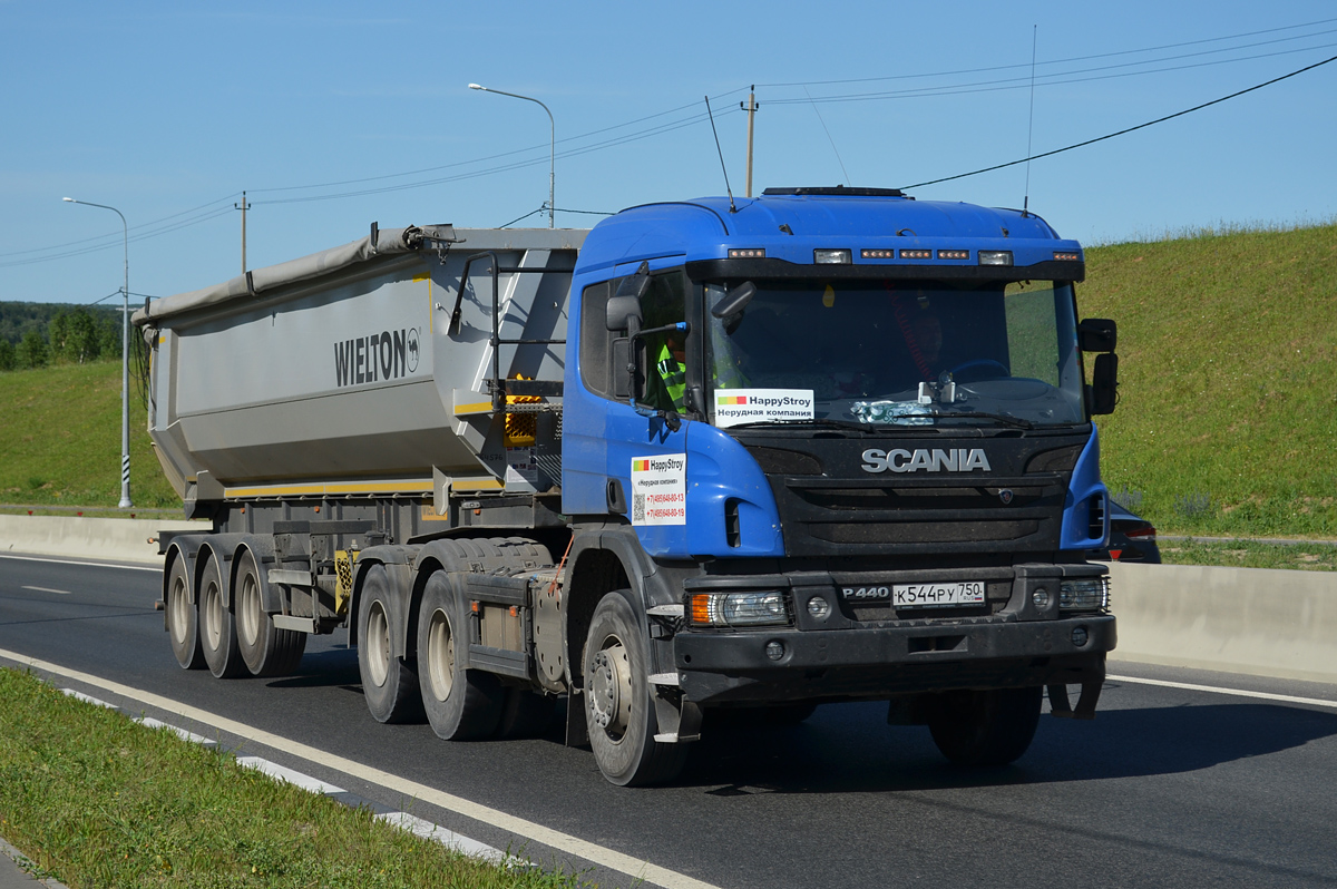 Московская область, № К 544 РУ 750 — Scania ('2011) P440