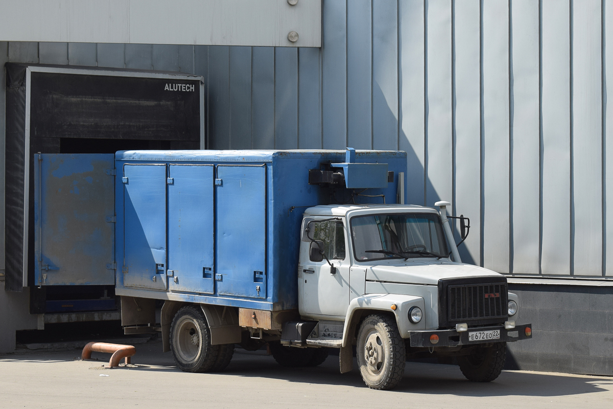 Алтайский край, № Е 672 ЕО 22 — ГАЗ-3309