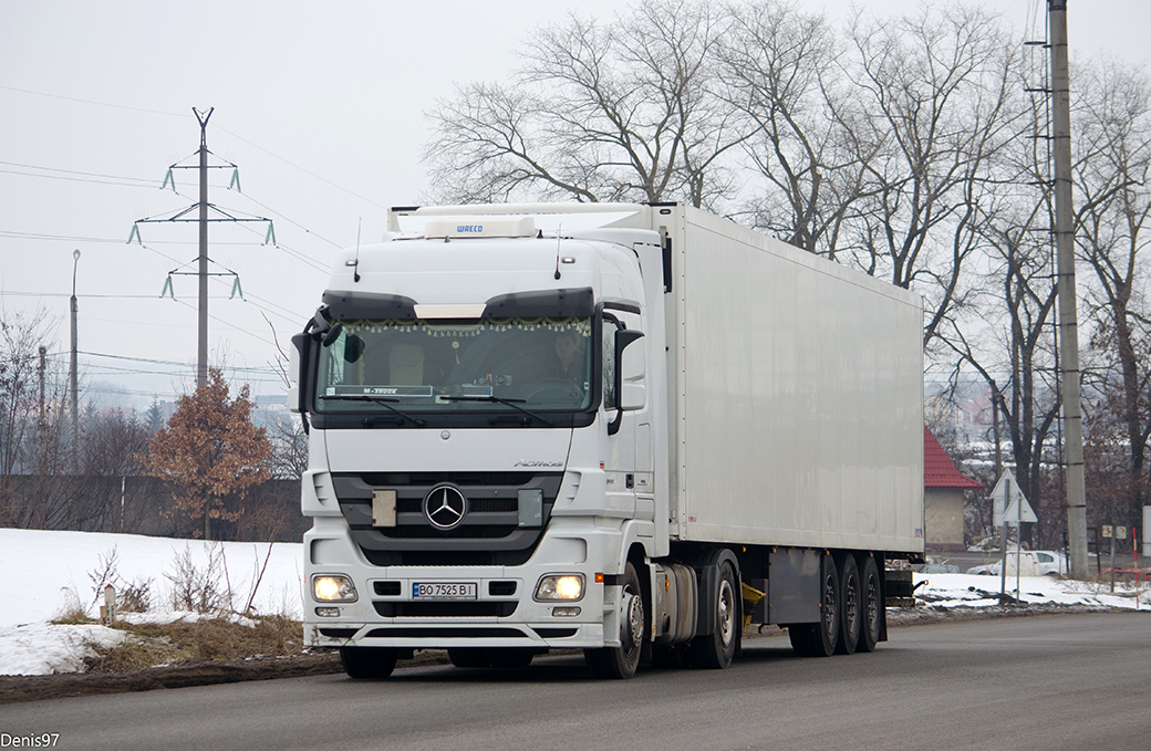 Тернопольская область, № ВО 7525 ВІ — Mercedes-Benz Actros ('2009) 1844