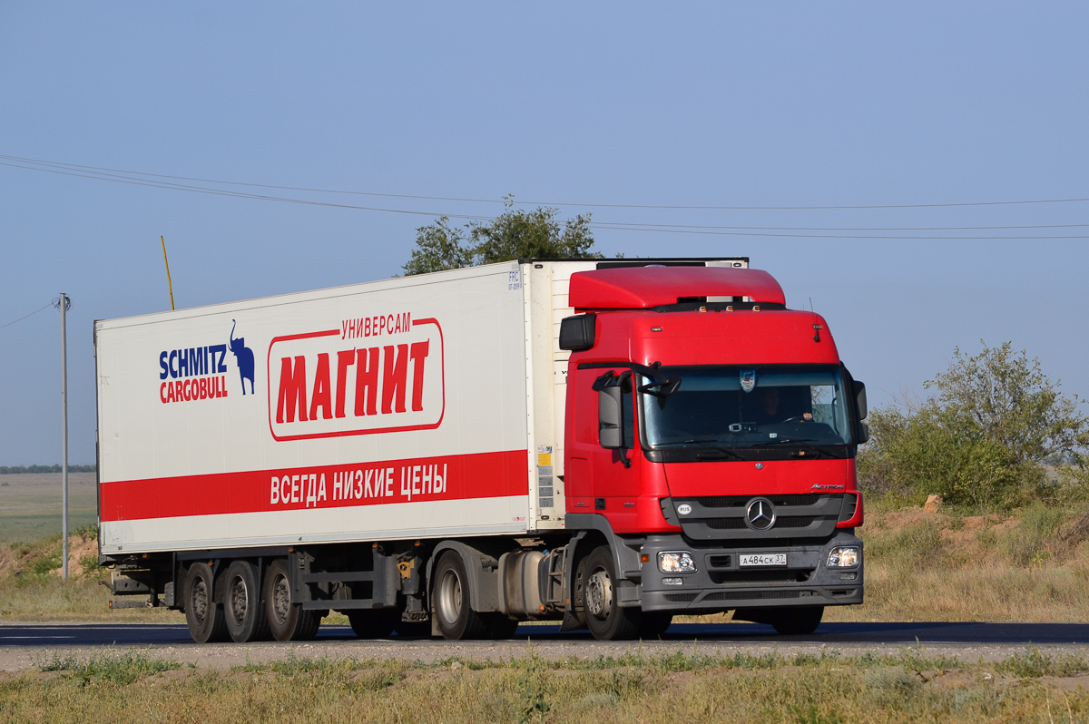 Волгоградская область, № А 484 СК 37 — Mercedes-Benz Actros ('2009) 1841 Волгоградская область, № А 484 СК 37 — Mercedes-Benz Actros ('2009) 1841