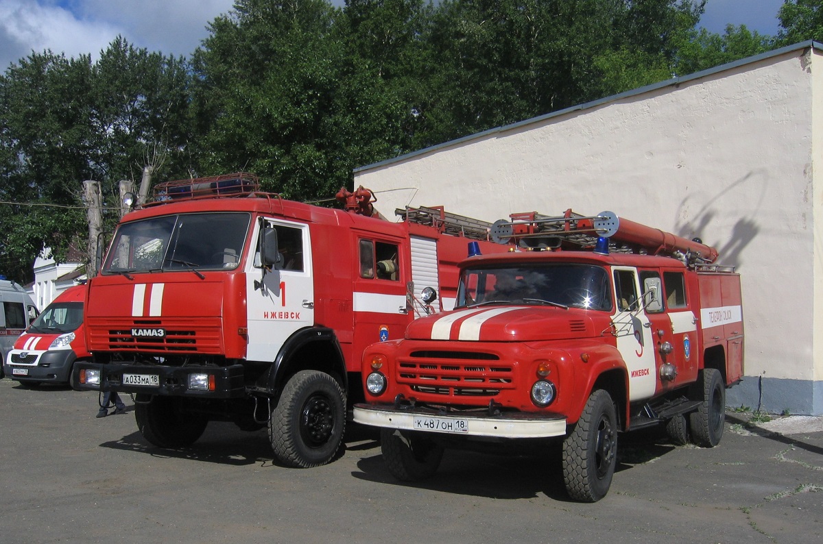 Удмуртия, № К 487 ОН 18 — ЗИЛ-431412
