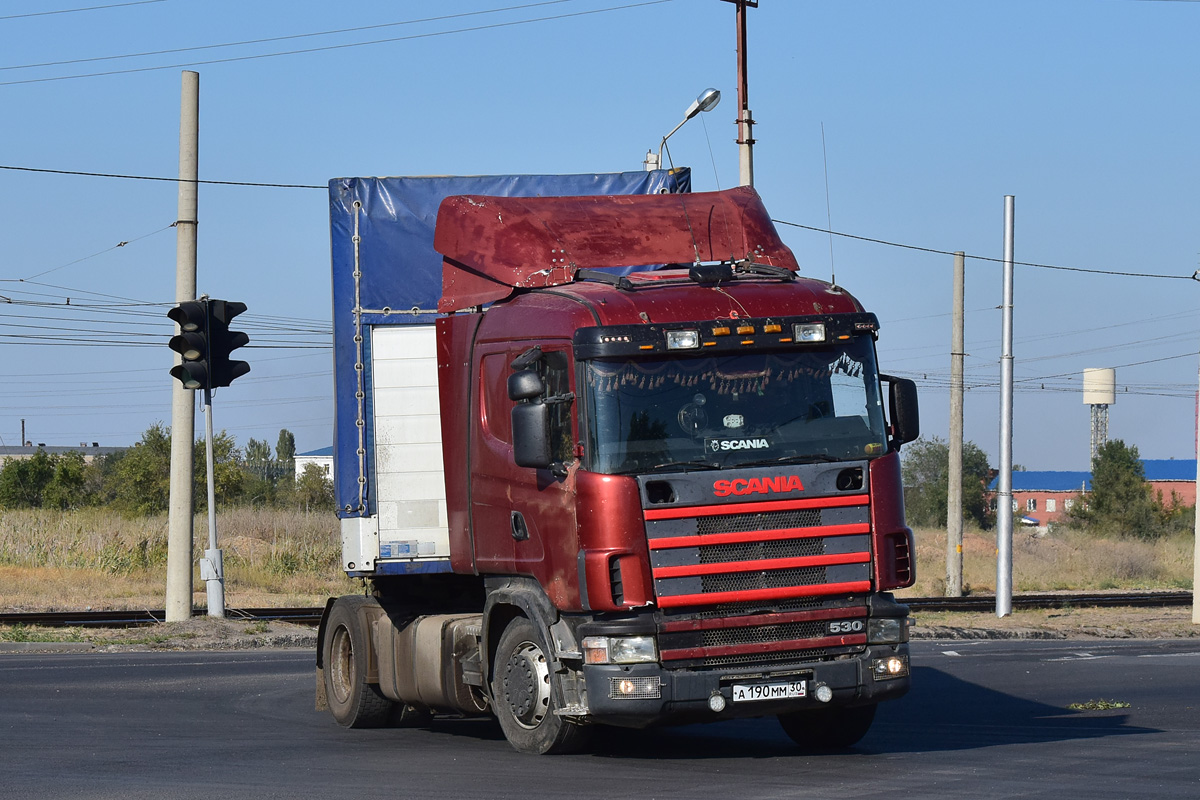 Астраханская область, № А 190 ММ 30 — Scania ('1996) R144L