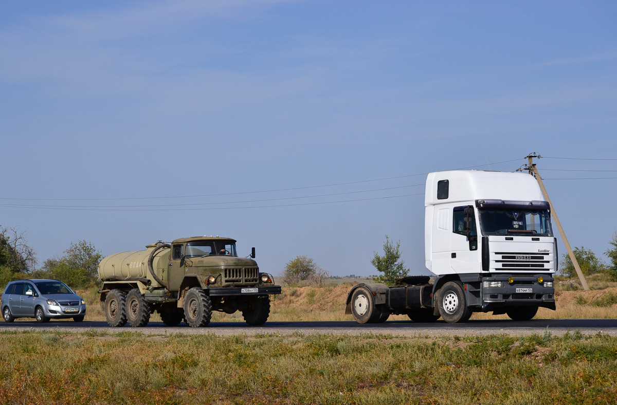 Волгоградская область, № Е 708 КУ 134 — ЗИЛ-131Н; Волгоградская область, № В 814 МР 134 — IVECO EuroStar