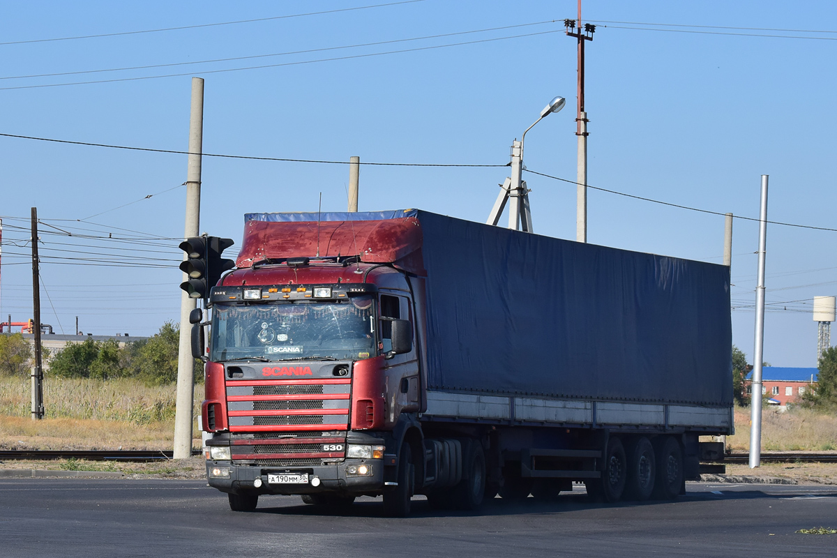 Астраханская область, № А 190 ММ 30 — Scania ('1996) R144L