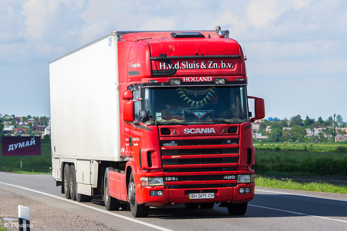 Одесская область, № ВН 2611 СН — Scania ('1996) R124L