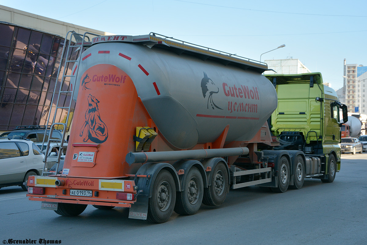 Саха (Якутия), № О 015 МВ 14 — MAN TGX ('2007) 26.540