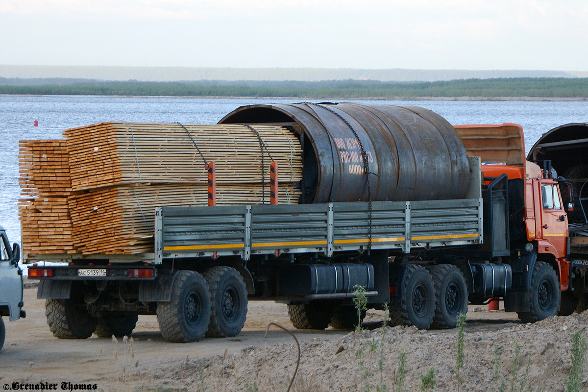 Саха (Якутия), № Е 434 КХ 14 — КамАЗ-53504-46