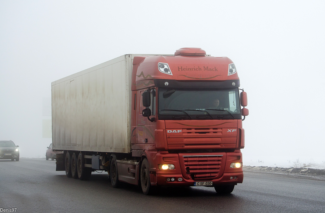 Молдавия, № C SF 030 — DAF XF105 FT