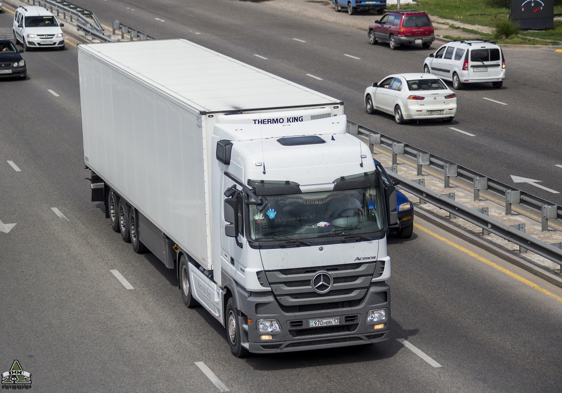 Туркестанская область, № 970 HBB 13 — Mercedes-Benz Actros ('2009) 1844