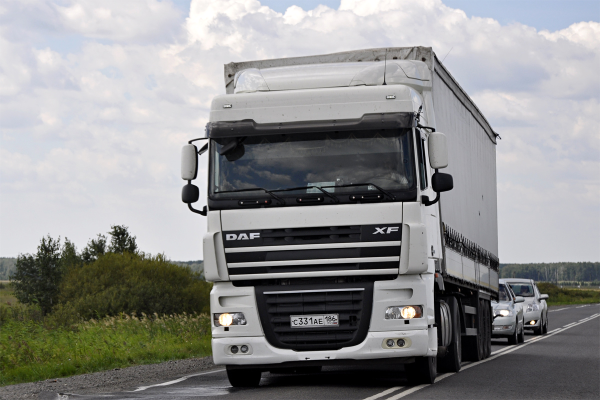 Ханты-Мансийский автоном.округ, № С 331 АЕ 186 — DAF XF105 FT