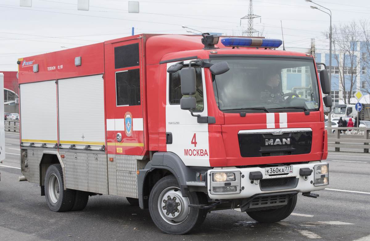 Москва, № К 360 КА 777 — MAN TGM 13.290