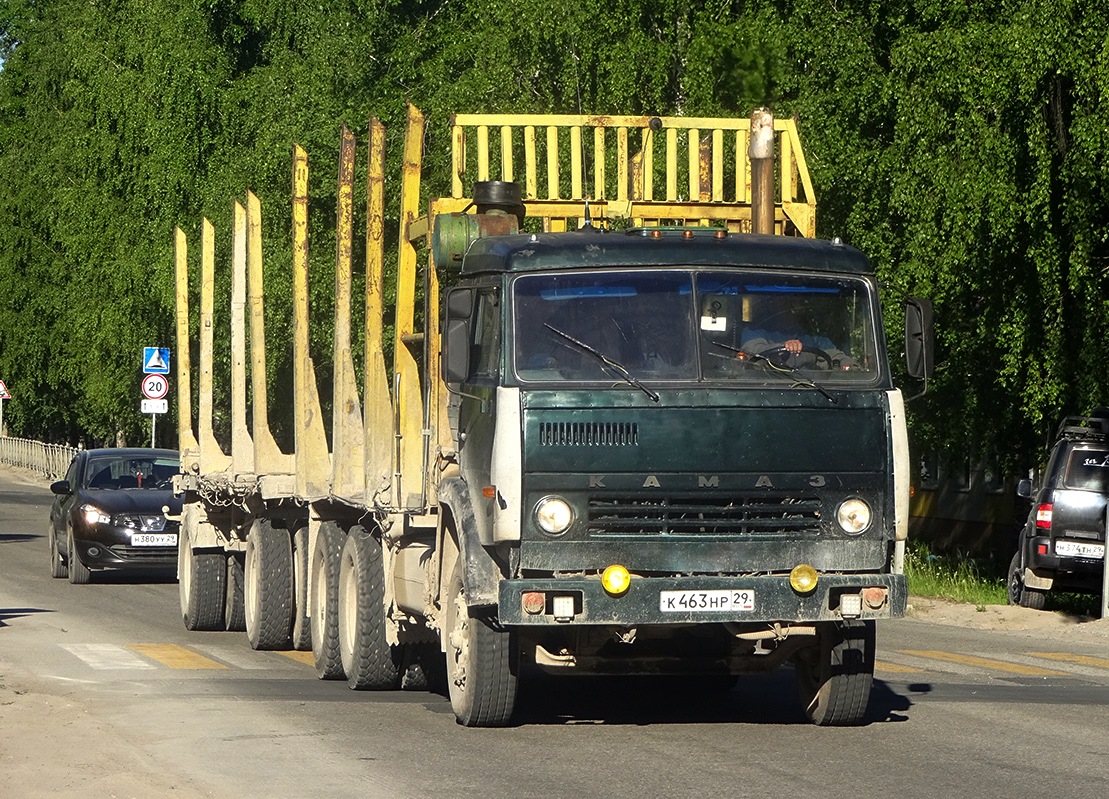 Архангельская область, № К 463 НР 29 — КамАЗ-5320