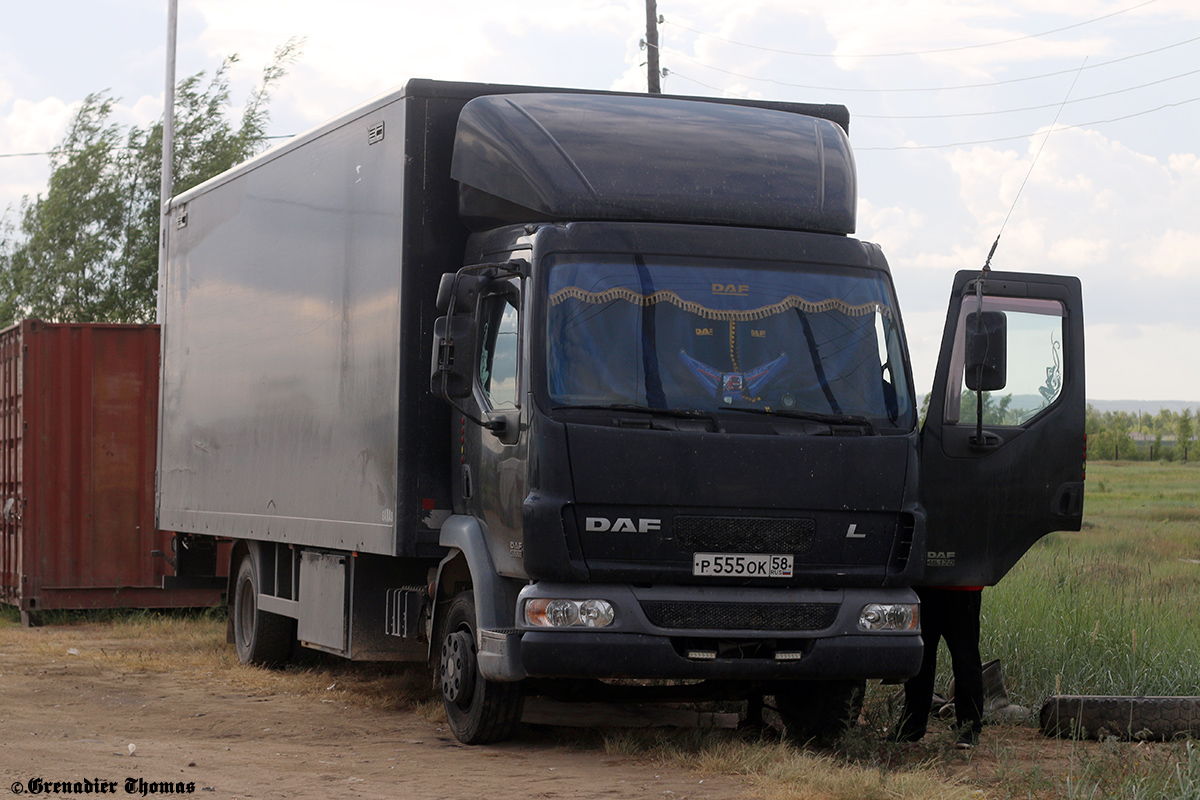 Пензенская область, № Р 555 ОК 58 — DAF LF45 FA