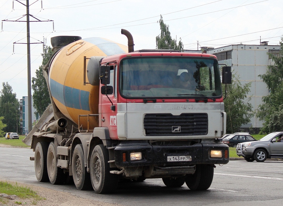 Псковская область, № Х 143 РР 98 — MAN F90 19.xxx (общая)