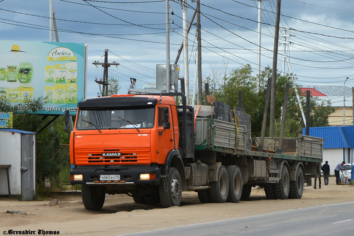 Саха (Якутия), № Х 065 КН 14 — КамАЗ-43118-10 [43118K]