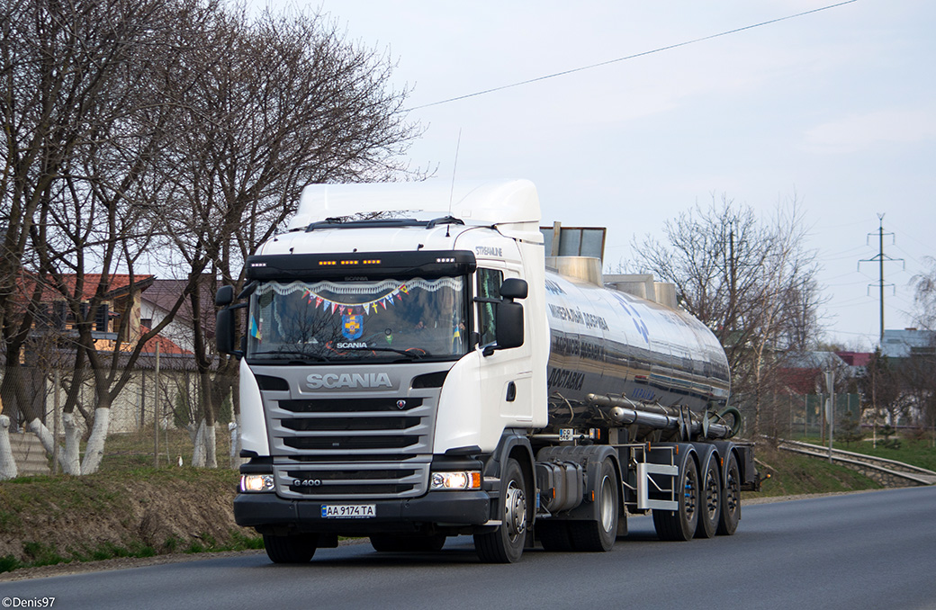 Хмельницкая область, № АА 9174 ТА — Scania ('2013) G400