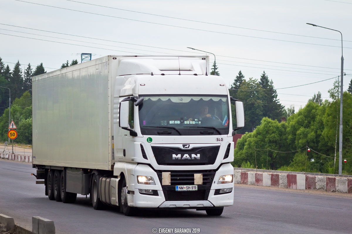 Словения, № NM SH-919 — MAN TGX ('2016) 18.500