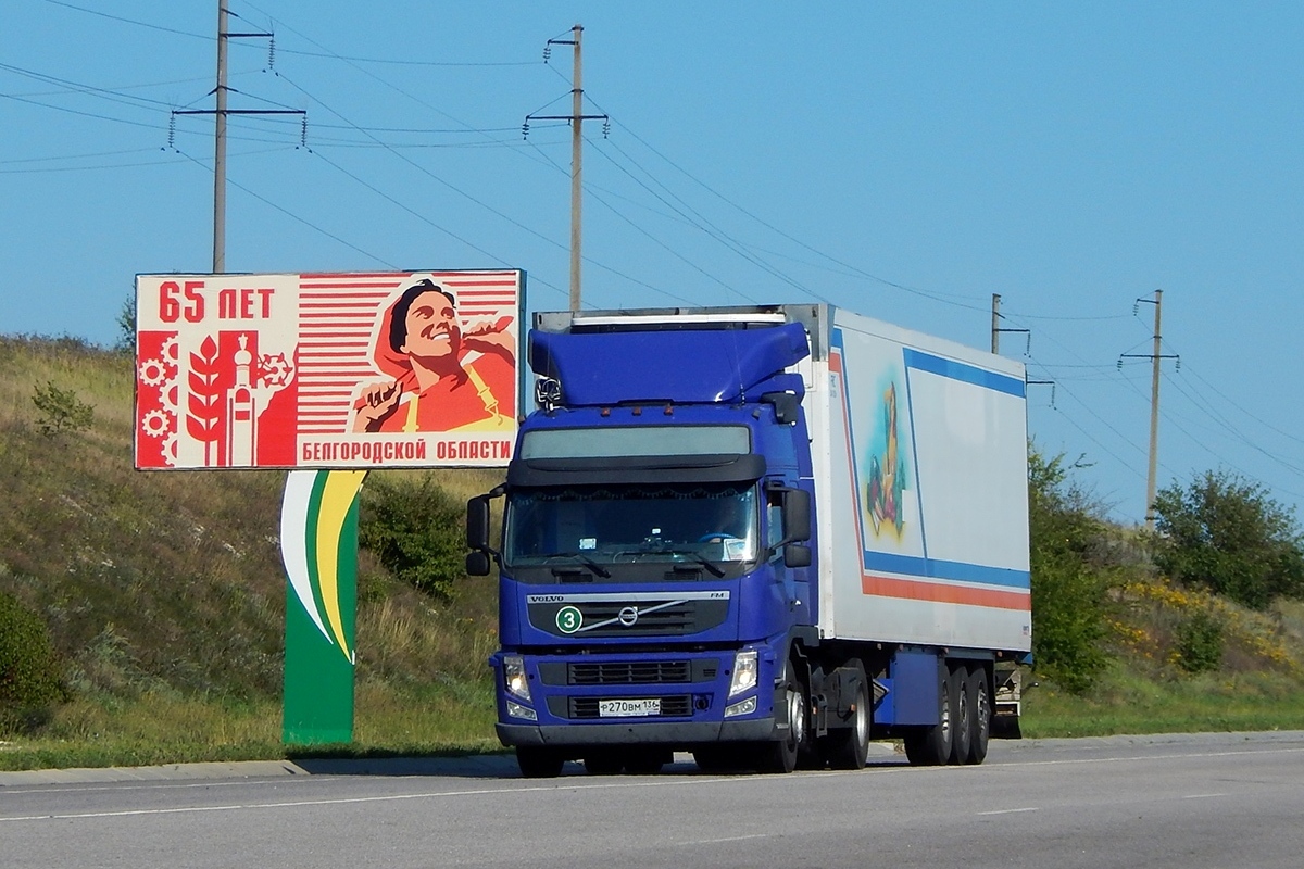 Воронежская область, № Р 270 ВМ 136 — Volvo ('2010) FM.400 [X9P]