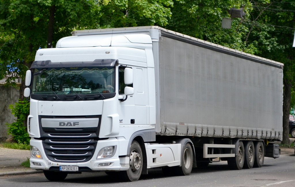 Запорожская область, № АР 2652 ЕІ — DAF XF Euro6 FT