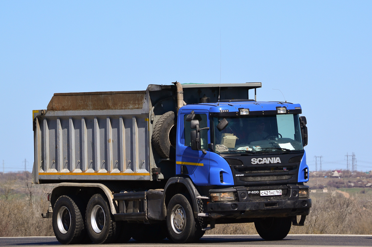 Самарская область, № С 421 НС 163 — Scania ('2011) P400