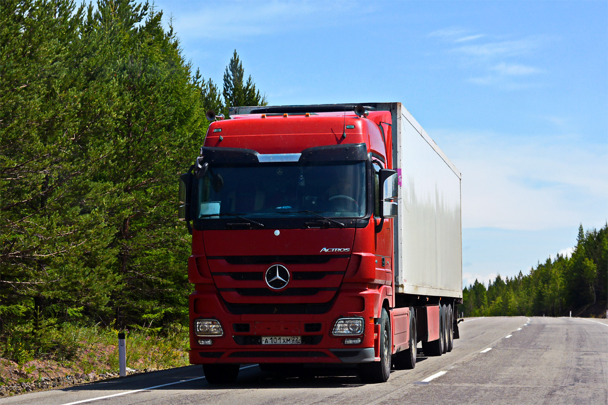 Алтайский край, № А 101 ХМ 22 — Mercedes-Benz Actros ('2009)