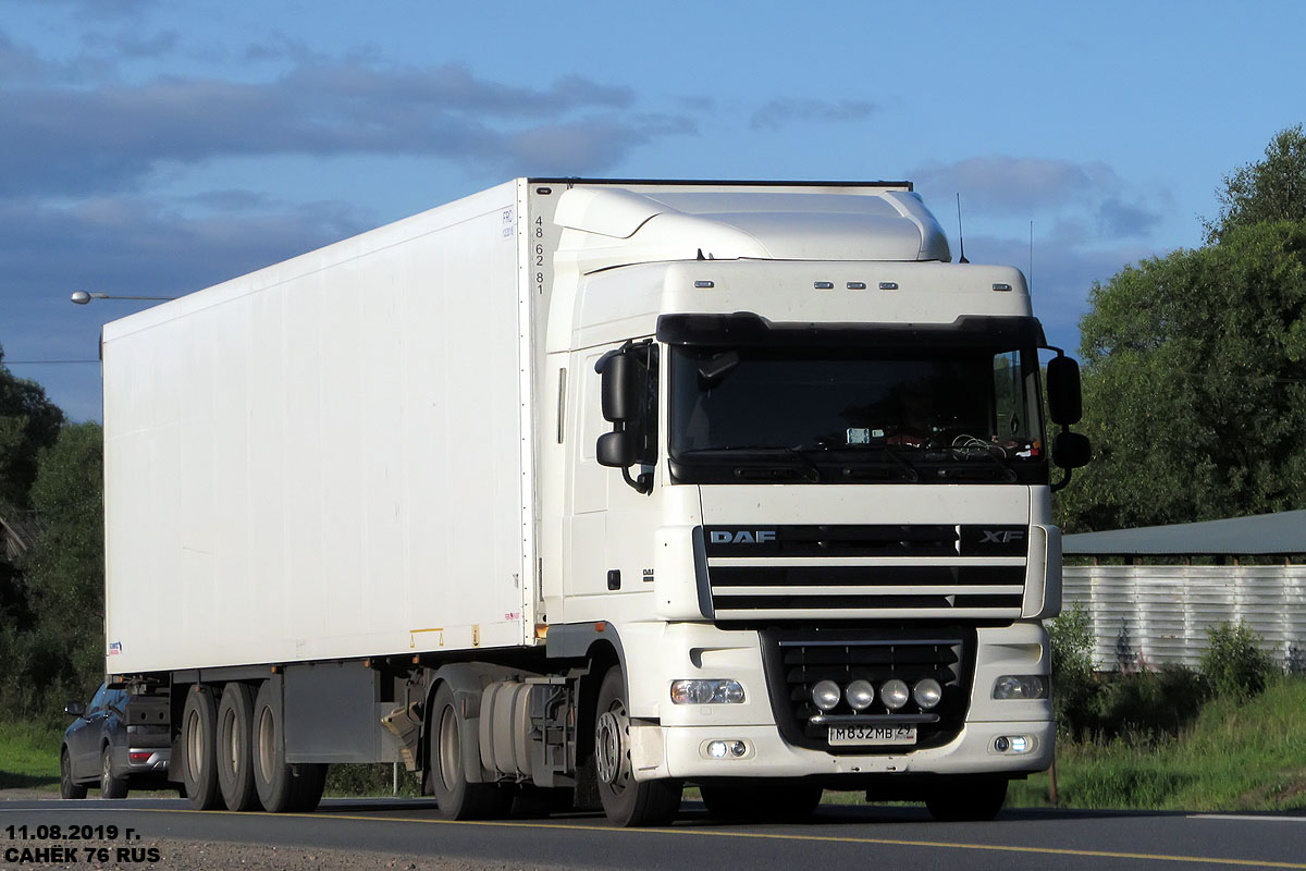 Архангельская область, № М 832 МВ 29 — DAF XF105 FT