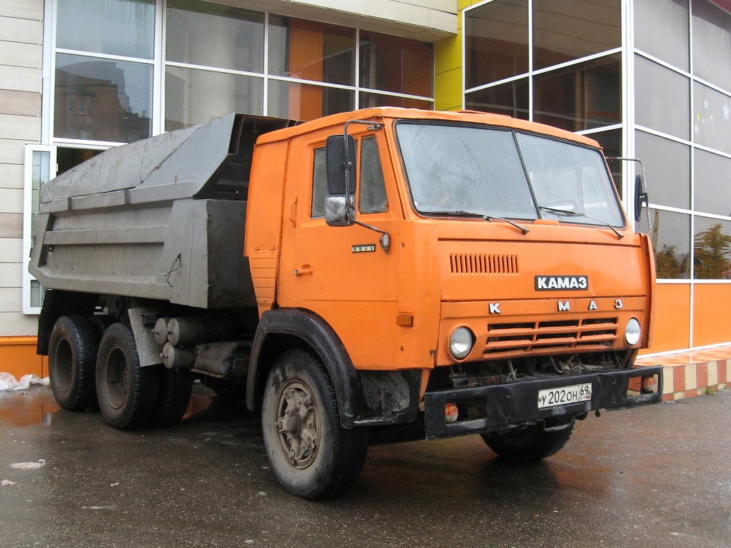 Тверская область, № У 202 ОН 69 — КамАЗ-55111 [551110]