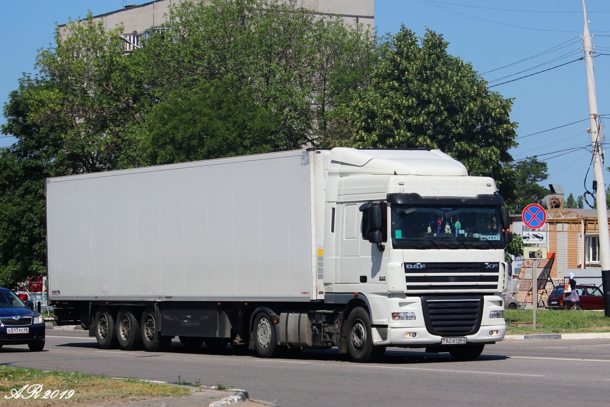 Минская область, № АО 8126-5 — DAF XF105 FT