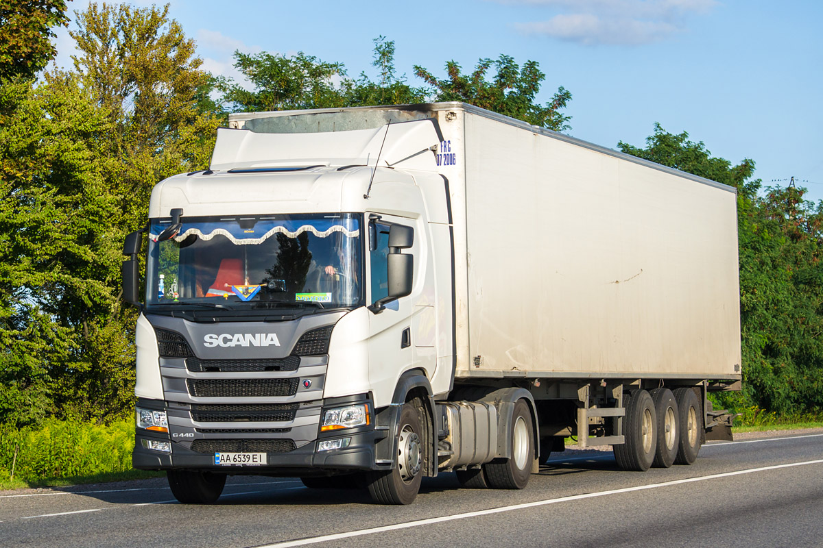 Львовская область, № АА 6539 ЕІ — Scania ('2016) G440