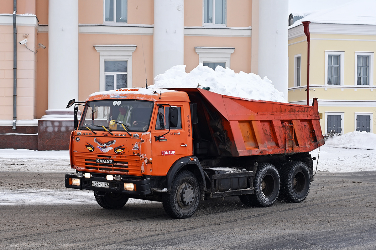 Архангельская область, № К 372 ВР 29 — КамАЗ-55111-02 [55111C]