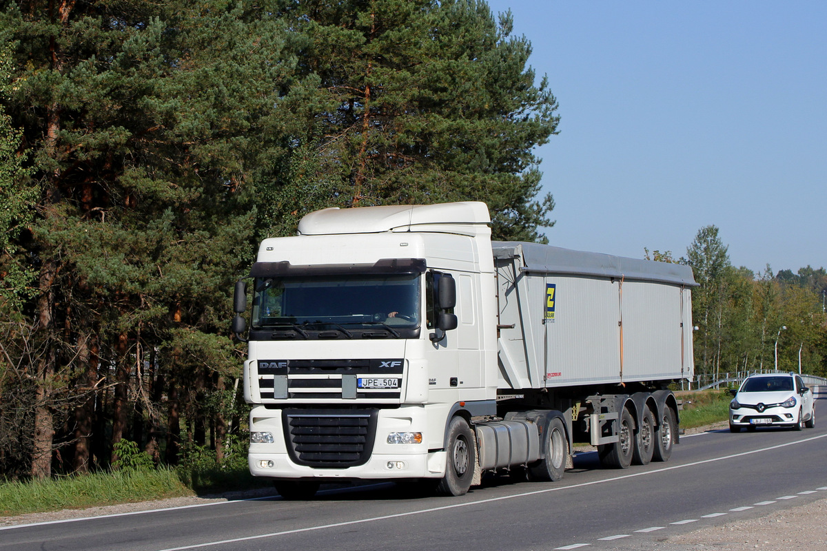 Литва, № JPE 504 — DAF XF105 FT