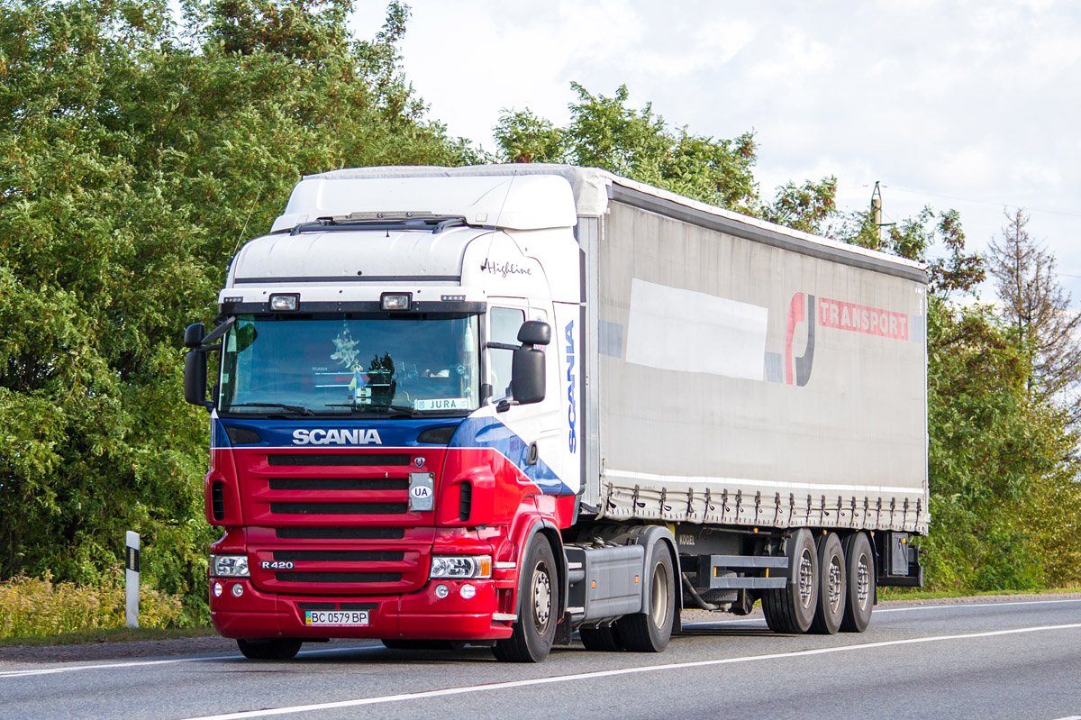 Львовская область, № ВС 0579 ВР — Scania ('2004) R420
