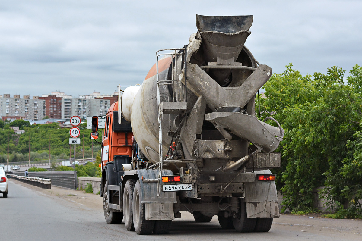 Омская область, № Н 594 КА 55 — КамАЗ-53229-15 [53229R]