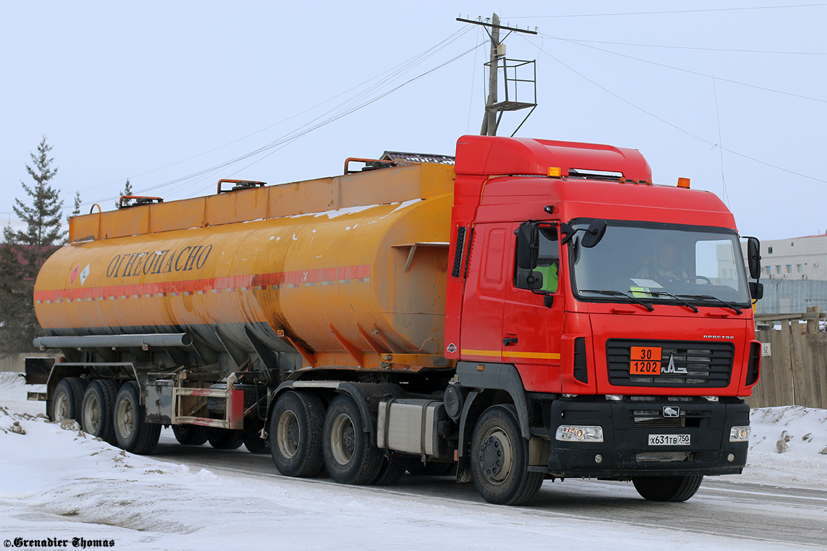 Саха (Якутия), № Х 631 ТВ 750 — МАЗ-643028