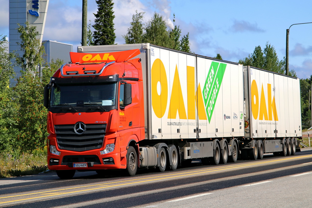 Финляндия, № 323 — Mercedes-Benz Actros ('2011)