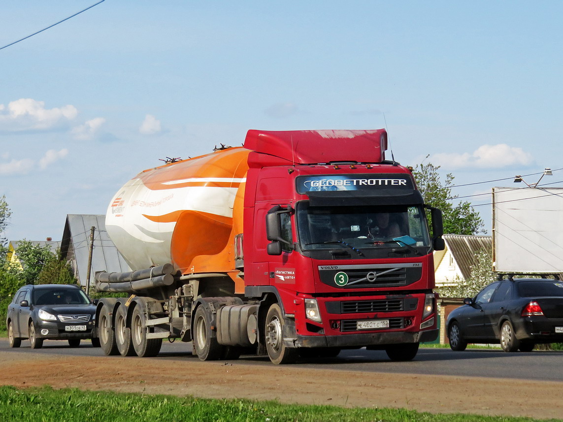 Нижегородская область, № Е 482 ТС 152 — Volvo ('2010) FM.400 [X9P]