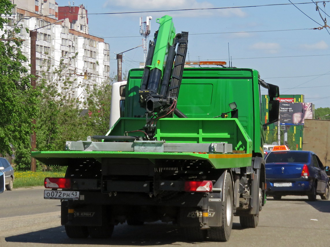 Кировская область, № О 072 РН 43 — Scania ('2016) P280