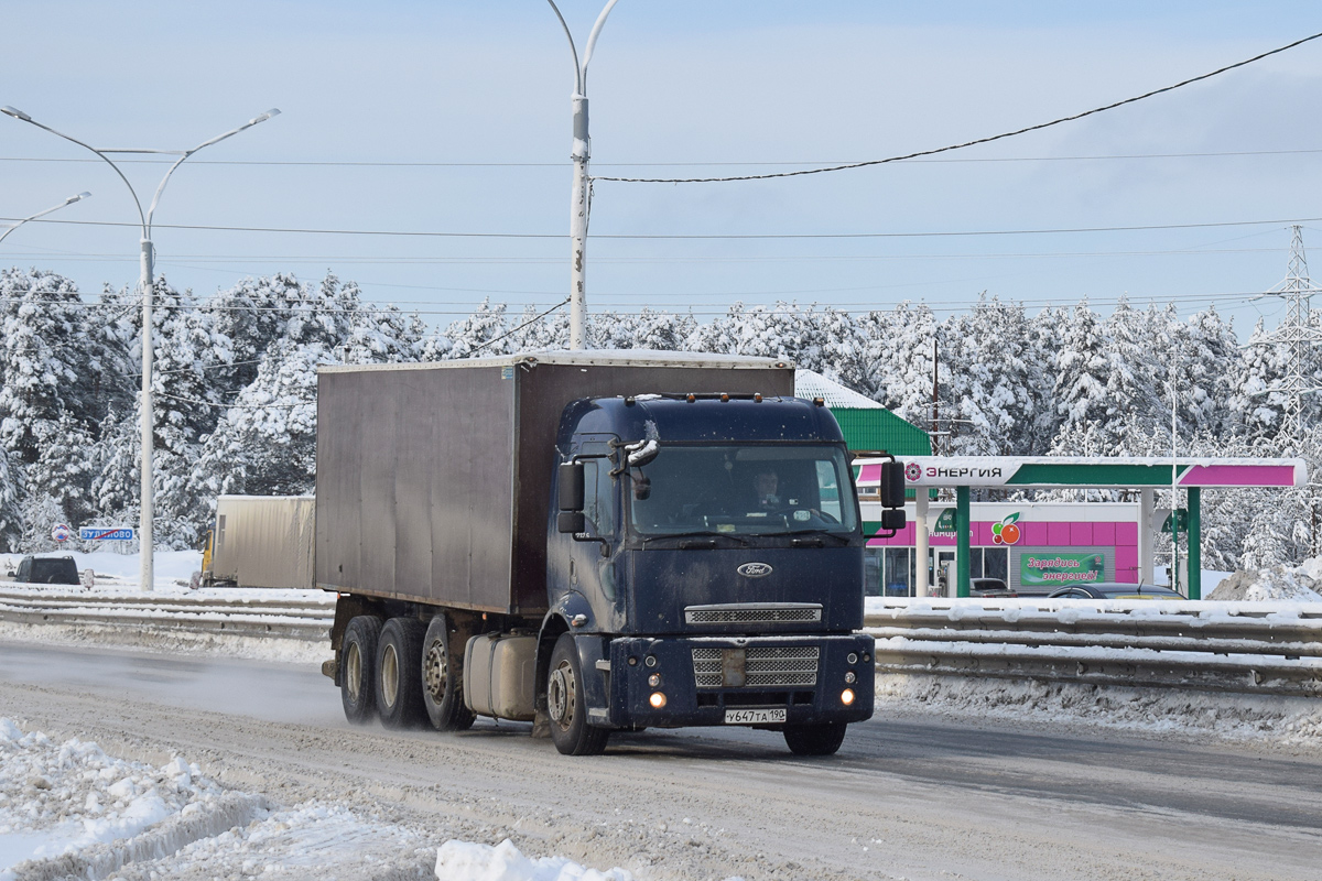 Московская область, № У 647 ТА 190 — Ford Cargo ('2003) 3232S