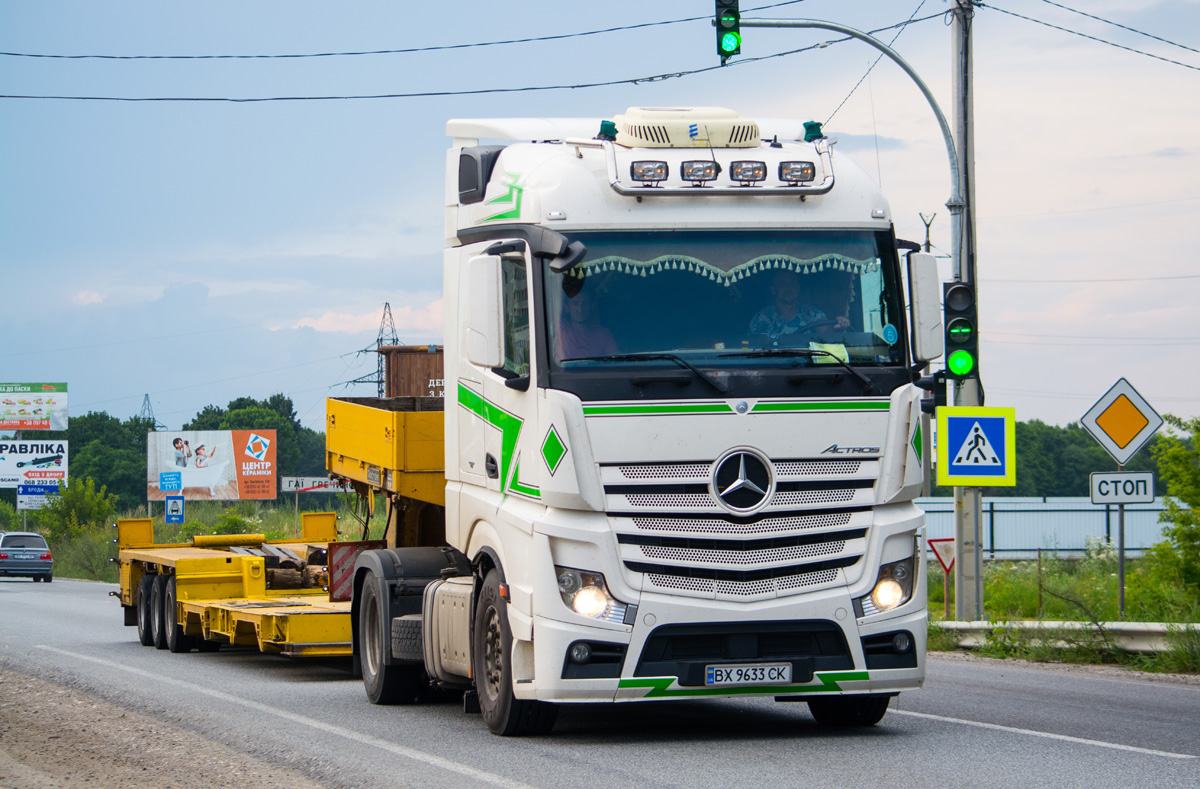 Хмельницкая область, № ВХ 9633 СК — Mercedes-Benz Actros ('2011)