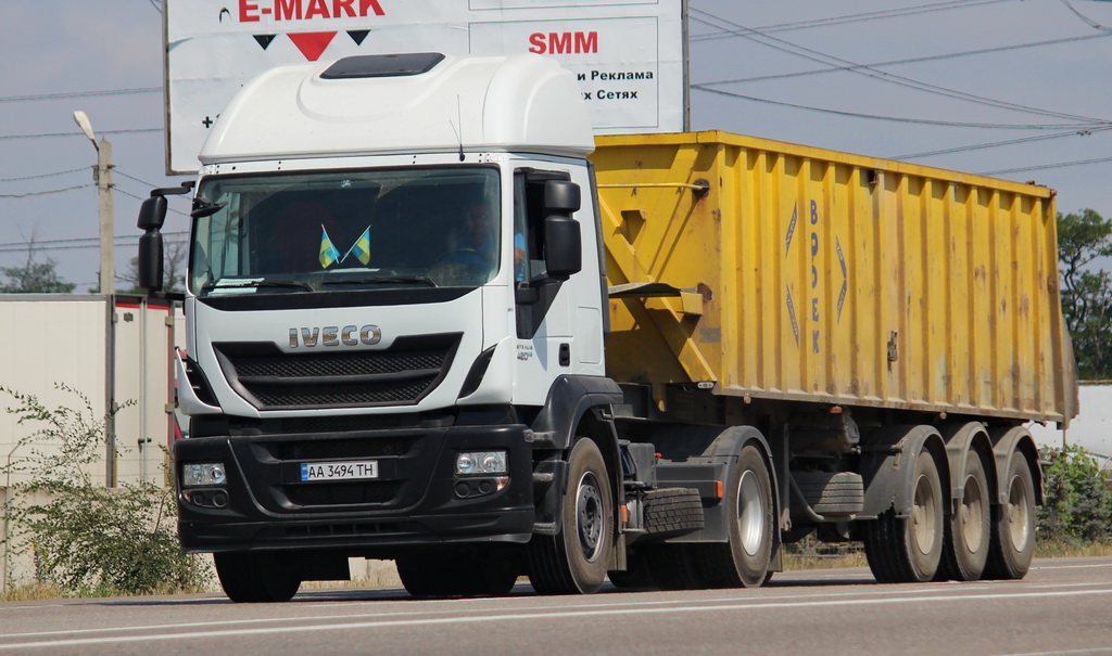 Киев, № АА 3494 ТН — IVECO Stralis ('2012) 420