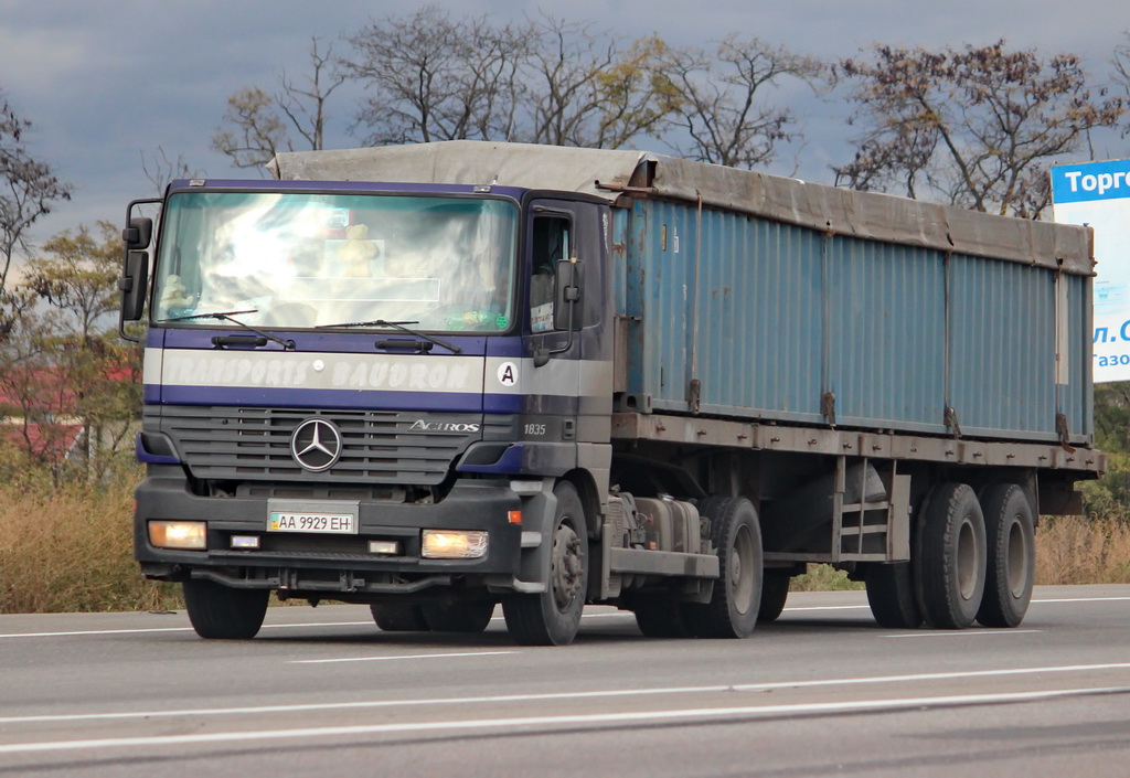 Киев, № АА 9929 ЕН — Mercedes-Benz Actros ('1997) 1835